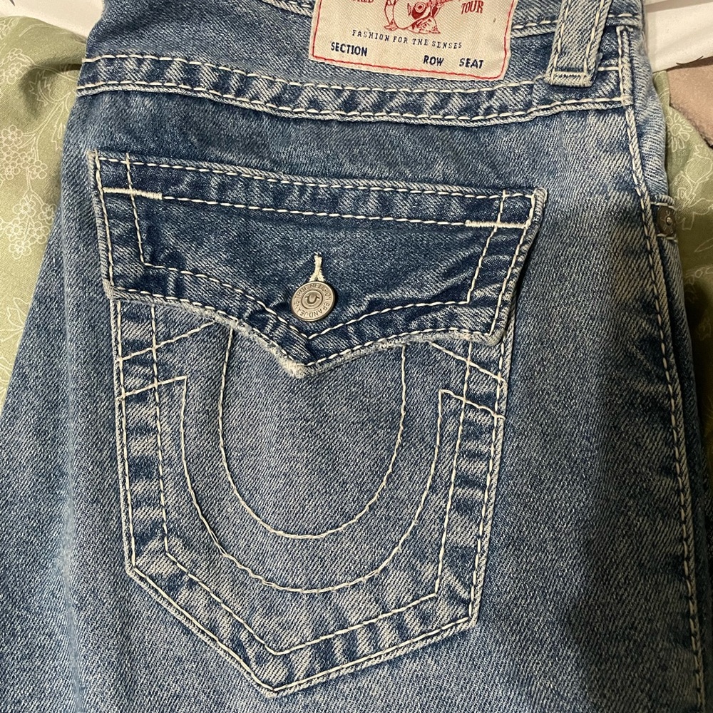 True Religion Women's Denim Jeans with Stitch Detail